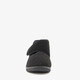 Heren pantoffels met klittenband zwart