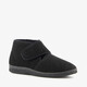 Heren pantoffels met klittenband zwart