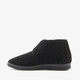 Heren pantoffels met klittenband zwart