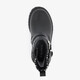 Meisjes biker boots met stippen zwart