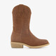 Meisjes cowboylaarzen cognac