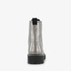 Dames veterboots grijs