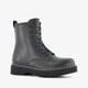 Blue Box dames veterboots zwart