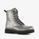 Blue Box dames veterboots grijs
