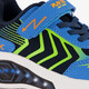Jongens sneakers met lichtjes blauw groen