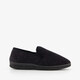 Heren pantoffels met teddy voering grijs