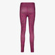 Dames sportlegging met panterprint paars