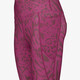 Dames sportlegging met panterprint paars