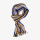 Gebreide heren sjaal multicolor