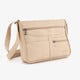 Dames schoudertas beige