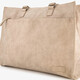 Dames schoudertas beige