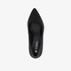 Dames pumps met glitters zwart