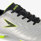 Top-Spin kinder voetbalschoenen zilver