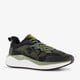 Heren hardloopschoenen zwart groen