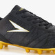 FG heren voetbalschoenen zwart goud