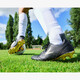 FG heren voetbalschoenen zwart goud
