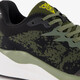 Heren hardloopschoenen zwart groen