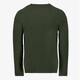 Gebreide heren sweater groen
