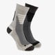 Osaga Angro 2-pack unisex sokken grijs