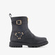 Meisjes biker boots zwart