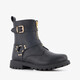 Meisjes biker boots zwart