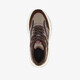 Dames dad sneakers bordeauxrood bruin