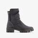 Leren dames boots zwart