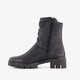 Leren dames boots zwart