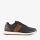 Heren sneakers blauw cognac