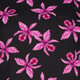 Dames coltrui met bloemen zwart roze