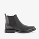 Leren Chelsea boots zwart