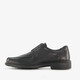 ECCO Helsinki leren heren veterschoenen zwart