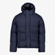 Produkt gewatteerde heren jas blauw