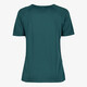 Seamless dames sport T-shirt groen