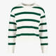 Name It Nilla meisjes trui met strepen wit groen