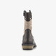 Leren meisjes western boots zwart