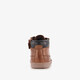 Leren jongens veterschoenen cognac