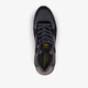Leren heren sneakers blauw