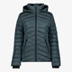 Gewatteerde dames outdoor jas blauw