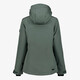 Gewatteerde dames softshell jas groen