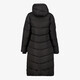 Gewatteerde dames parka outdoor jas zwart