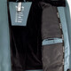 Gewatteerde dames softshell jas blauw