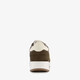 Suede dames sneakers kaki bruin