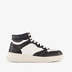 Hoge dames sneakers zwart wit