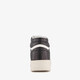 Hoge dames sneakers zwart wit