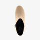 XX By dames enkellaarsjes met hak beige