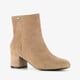 XX By Mexx dames enkellaarsjes met hak beige