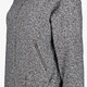 Dames bouclé bomber jas grijs