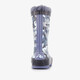Gevoerde kinder regenlaarzen camouflage blauw
