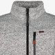 Gevoerd heren outdoor vest grijs
